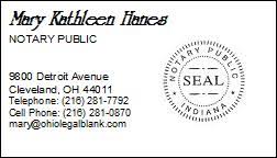 Business cards personalized with your name and professional qualifications have continued relevance in the economic landscape. Indiana Notary Public Business Cards