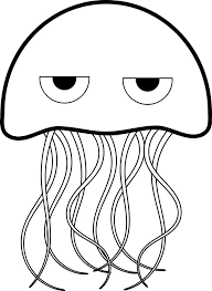 Cartoon medusa with floral texture for antistress coloring page. Coloring Pages Coloring Pages Jellyfish Printable For Kids Adults Free