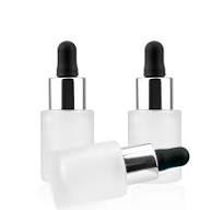 30ml 50ml 60ml Frosted Glass Bottle Cosmetic Face Serum Bottles Empty Hair Essential Oil Dropper Bottle