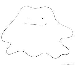 Free printable pokemon coloring pages free printable pokemon coloring pages and pictures to color! 132 Ditto Pokemon Coloring Pages Printable