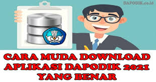 Demikian panduan installer aplikasi dapodik versi 2021c yang penulis dapat bagikan. Cara Muda Download Aplikasi Dapodik 2021 Yang Benar Dapodik Co Id