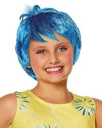 Disguise Joy Blue Character Wig For Kids Disguise Joy Child Wig