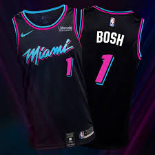Miami's stunning new 'vice' jerseys take a unique look even further. Heat Selling Chris Bosh Vice Nights Jerseys In Team Store Miami Herald