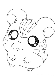 Cute Hamster Coloring Pages For Kids Animal Coloring Pages Coloring Pages For Kids Cute Coloring Pages