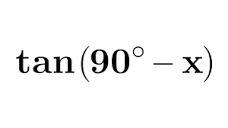 tan(90 – x) | tan(90 – A) | tan(90 – theta) | Identity for tan(90 ...