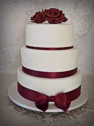 Burgundy Wedding Cake Wedding Cakes Maroon Burgundy Wedding Cake Wedding Cake Simple Elegant