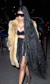 Nicki Minaj Just Took Long Hair Into New Ankle Grazing Territory In Paris Nicki Minaj Outfits Nicki Minaj Nicki Minaj Pictures