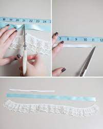 Easy Tutorial On How To Make A Wedding Garter Must See Wedding Garter Diy Wedding Garter Diy Garter