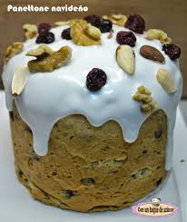 Panettone Pan Dulce Con Un Toque De Azucar Pan De Dulce Postres Navidenos Dulces