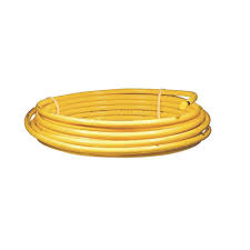 Steel piping is usually a better choice. Mueller Industries 1 2 In Od X 50 Ft Plastic Coated Copper Coil Dy08050 The Home Depot