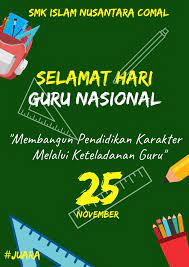 Check spelling or type a new query. Selamat Hari Guru Nasional Smk Islam Nusantara Comal