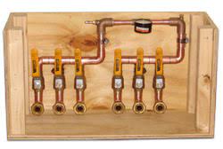 The subfloor i discovered when i pulled the carpet is 5/8 osb. 5 8 Pex Slab Manifold Radiantec