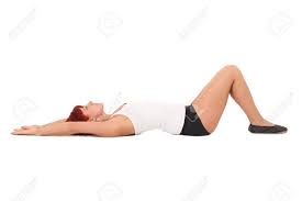 Maybe you would like to learn more about one of these? Young Woman Training Yoga Movement Of The Arms In The Supine Position Stock Photo Picture And Royalty Free Image Image 23909550