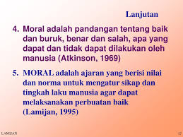 Sebagai upaya menjamin terwujudnya harkat dan martabat pribadi seseorang dan. Ppt Etika Dan Moral Dalam Pembelajaran Powerpoint Presentation Free Download Id 4326725