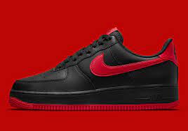 Black and red air forces. Nike Air Force 1 Low Black Red Dc2911 001 Sneakernews Com