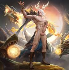 王者荣耀男英雄去衣图