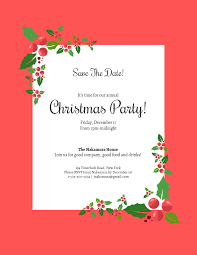 2015 christmas decoration plan proposal city of rose hill, ks. Save The Date Christmas Party Invitation Template