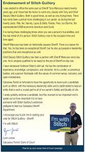 Profile for Stitch for Sheriff