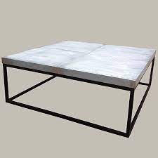The redford rustic trestle zinc top dining table, 60x37x30by kingston krafts. Gallery Coffee Table With Zinc Top Rt Facts Kent Ct