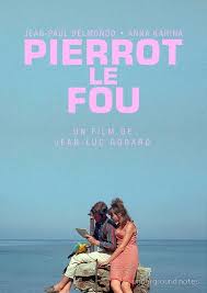 French Cinematheque Pierrot Le Fou Focus On French Cinema Old Film Posters Film Posters Vintage Film Poster Design