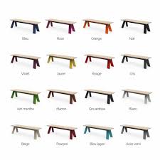 Est un incontournable de votre intérieur ! Banc Design En Bois Et Metal Personnalisable Interieur Et Exterieur