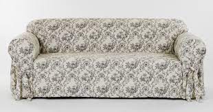 See cover for futons here. Ophelia Co Toile Print One Piece Box Cushion Sofa Slipcover Wayfair