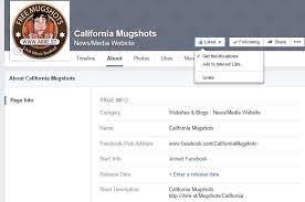 Then, visit the mugshots.com website. California Mugshots Home Facebook