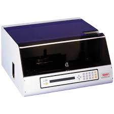 This print process works by the printhead coming in to. Cim Maxima 841 Plastic Id Card Embosser