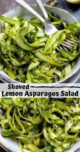 This Shaved Asparagus Salad Recipe Is A Fun New Way To Enjoy Fresh Raw Asparagus Wi Asparagus Recipes Healthy Asparagus Salad Recipe Grilled Asparagus Recipes