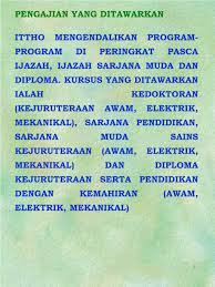 Kebiasaannya, ijazah sarjana (master) dan jurutera yang mempunyai lesen diperlukan untuk kenaikan pangkat. Ppt Taklimat Dibahagikan Kepada 4 Perkara Berikut Powerpoint Presentation Id 4601368