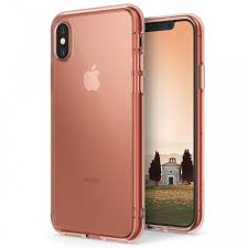 Ringke Fusion Iphone X Kilif Rose Gold Tpu Bumper Extra Darbe Emici Iphone Kiliflar