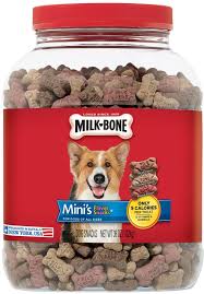 Find the best snack food for your dog today! Amazon Com Milk Bone Flavor Snacks Dog Treats Mini Biscuits 36 Ounce Jar Pet Supplies