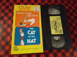 Dr Seuss Favorites Green Eggs Ham The Cat In The Hat Vhs
