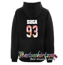 5% off + free shipping + rs 100 as voucher. Suga 93 Hoodie Back Hoodies Shopping Places Clothes