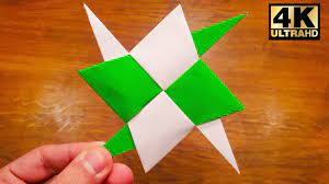 Enter the shuriken dojo and speak to the toad behind the. How To Make A Paper Ninja Star Shuriken Origami Remake Youtube