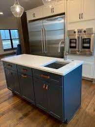 Leather Handle The Tilikum 3 Sizes In 2020 Kitchen Cabinet Styles Blue Kitchen Cabinets Blue Kitchens