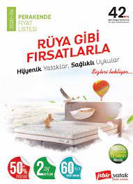 isbir yatak katalog fiyatlar yatak yastiklar