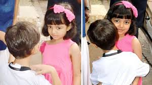 Aaradhya Bachchan Spotted Hugging Aamir Khan S Son Azad Rao Khan Youtube