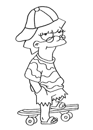 45 Disegni Dei Simpson Da Colorare Pianetabambini It Schizzi Disegno Di Cartoni Disegni