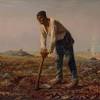 Who made him dead to rapture and despair, a thing that grieves not and that never hopes. 1