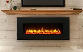 Maybe you would like to learn more about one of these? Black Electric Fireplace Wall Mounted Large 50 Vent On Bottom Logs Led Glass Ebay Home Fireplace Fireplace Black Electric Fireplace