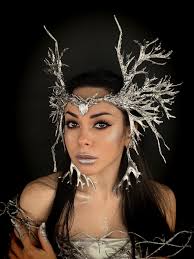 Silver Branch Tiara, Elven Headdress, Nymph Fairy Costume