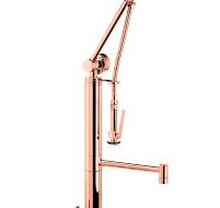 Waterstone 3700-4 Gantry Pull Down Faucet, Soap Dispenser, Air Switch, and  Single Port Air Gap