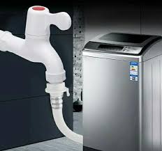 11.5 cm x 5.5 cm x 9.5 cm isi paket : Keran Air Bikin Mesin Cuci Otomatis Error