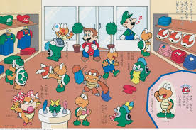 Suppermariobroth Illustration From The Japanese Super Mario Wisdom Games Picture Book 2 Mario And Wendy Super Mario Bros Super Mario World Mario And Luigi