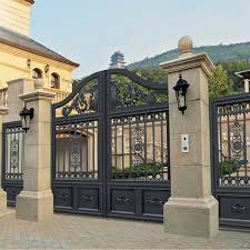 Family Corner Main Gate Design Steel Gate Design Front Gate Design