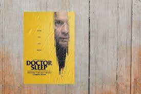 Download Free Crumpled Paper Horror Movie Poster Mockup Psd Designbolts