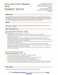 Check spelling or type a new query. Document Control Manager Resume Samples Qwikresume