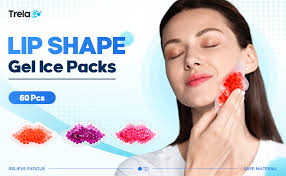 Amazon.com: TrelaCo 60 Pcs Gel Lip Ice Pack Bulk Reusable Boo Boo Packs Ice  Bag for Injuries Lip Shape Mini Cold Compress for Headaches Tired Eyes  Swelling Teeth Pain Relief(Red) : Health