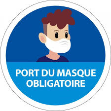 Panneau Port Du Masque Obligatoire Young 100 A 315 Mm Version Autocollant Ou Version Pvc Masque Vinyle Autocollant Autocollant